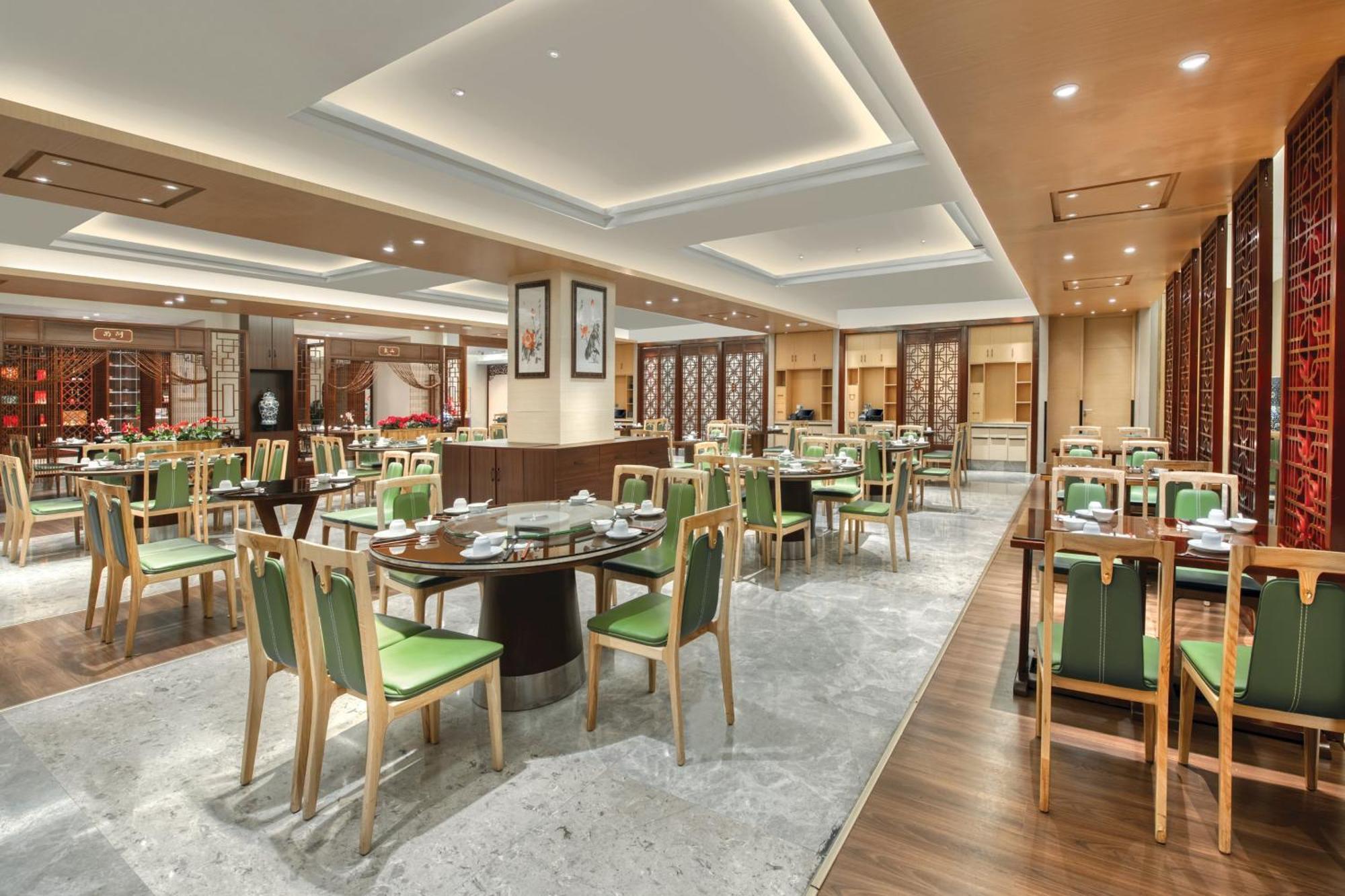 ホテル クラウンプラザ広州 シティ センター エクステリア 写真 The restaurant